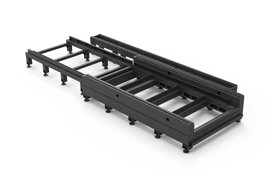 PRECISION MACHINED FRAME PROVIDES SOLID CORE