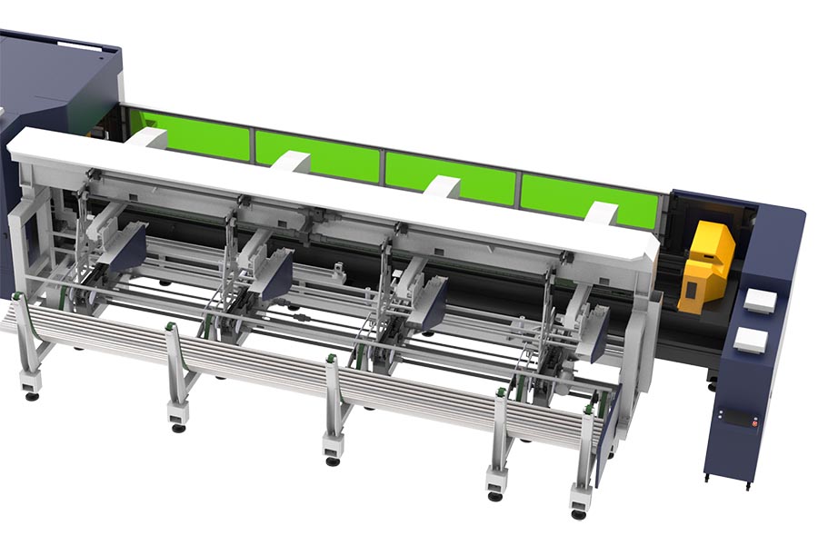 Automatic loading and unloading system